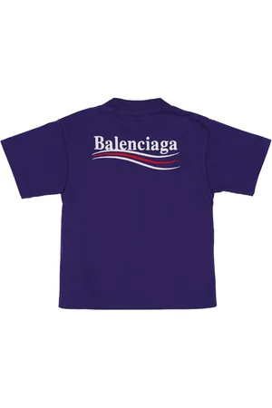 Balenciaga Political Embroidered Cotton T-shirt