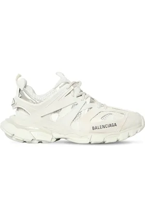 Balenciaga 30mm Track Faux Leather & Mesh Sneakers