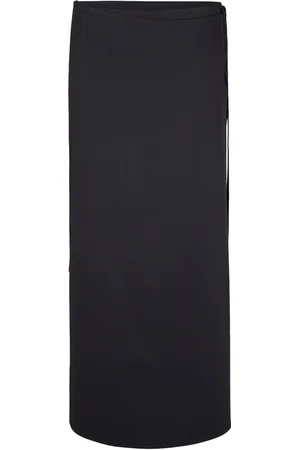 LEMAIRE Light Wool Tailored Midi Skirt