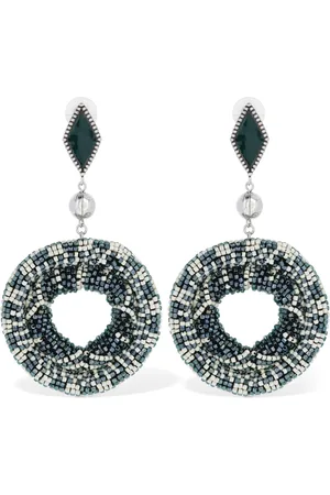 Isabel Marant Wapi Beaded Pendant Earrings