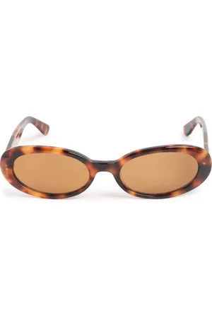 DMY STUDIOS Valentina Oval Acetate Sunglasses
