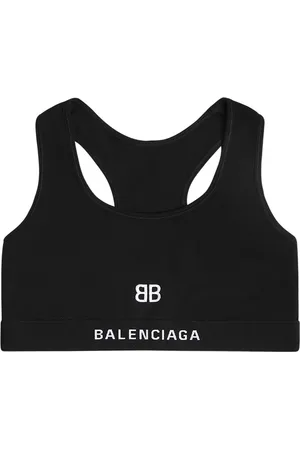 Balenciaga Cotton Jersey Sports Bra