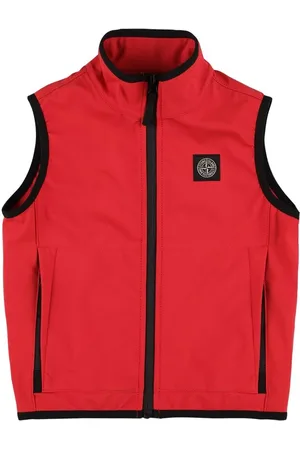 Stone Island Softshell Nylon Vest W/ Logo Patch