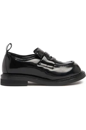 Moschino 40mm Leather Loafers