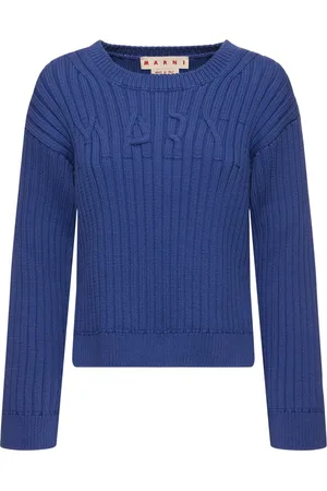 Marni Logo Knit Round Neck Sweater