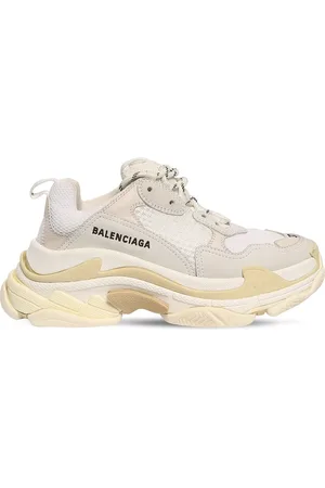 Balenciaga 60mm Triple S Nylon & Leather Sneakers