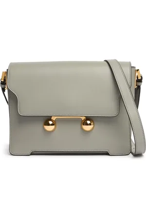 Marni Medium Trunkaroo Leather Shoulder Bag