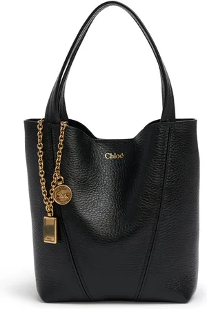 Chloé Small Chloe Spin Grain Leather Bag