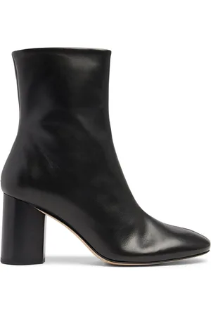 Aeyde 75mm Alena Leather Ankle Boots
