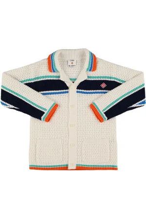 Casablanca Crochet Knit Jacket
