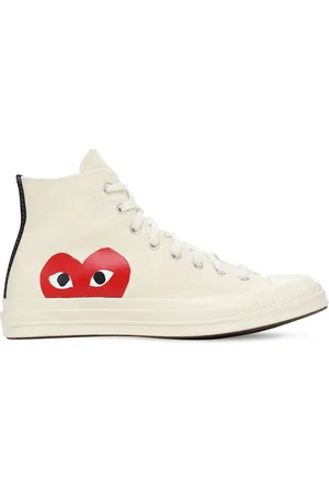 Comme des Garçons Play Converse Cotton High Sneakers