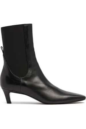 Totême 50mm Leather Ankle Boots