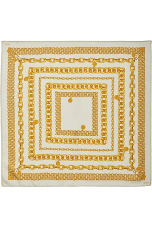 VERSACE Printed Silk Foulard