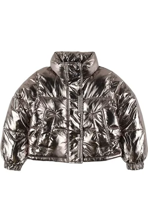 Molo Metallic Nylon Puffer Jacket