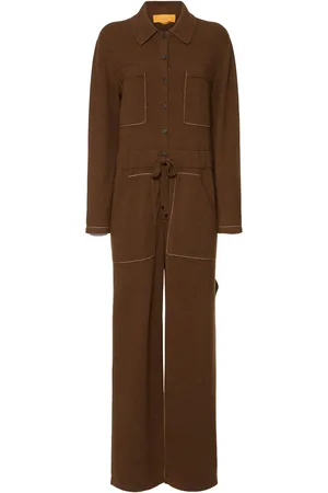 Guest In Residence Everywear Cashmere Coverall Jumpsuit