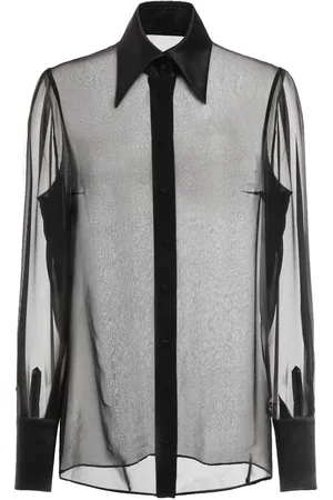 Dolce & Gabbana Sheer Silk Chiffon Shirt