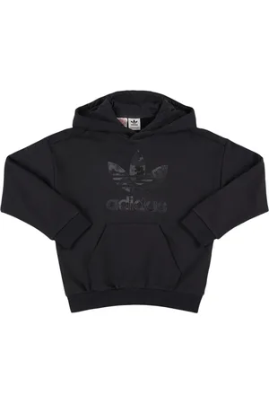 adidas Printed Cotton Hooded Sweatshirt