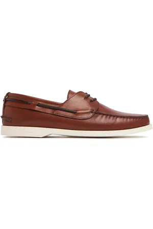 Kiton Leather Boat Shoes