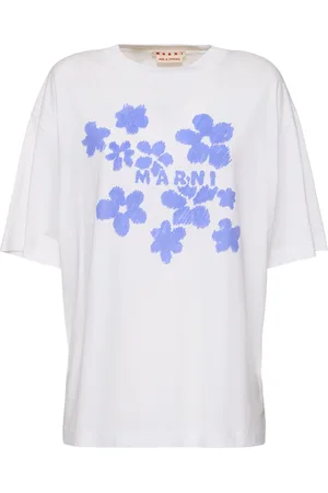 Marni Daisy Garden Printed Jersey T-shirt