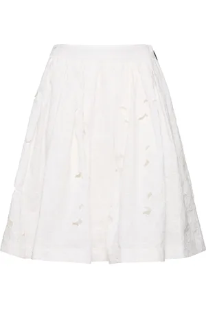 Msgm Cotton Midi Skirt