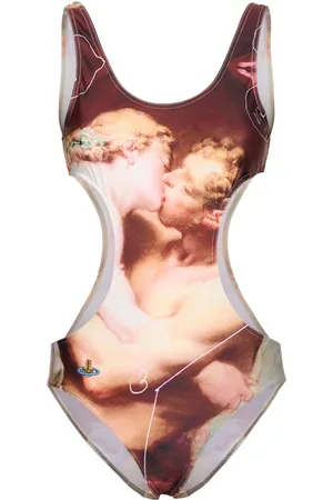 Vivienne Westwood Hercules & Omphale One Piece Swimsuit