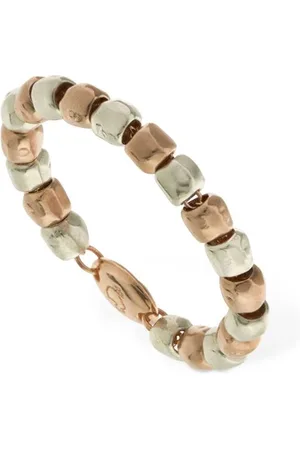 Dodo Granelli 9kt Rose Gold & Silver Ring