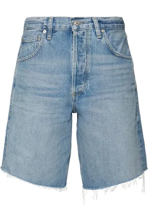 Citizens of Humanity Ayla Cotton Denim Shorts