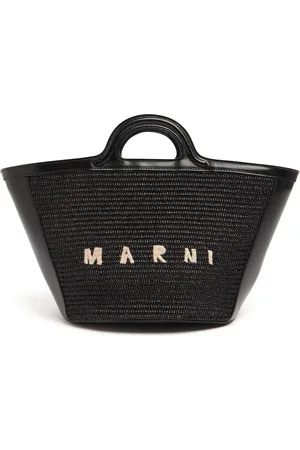 Marni Small Tropicalia Raffia Effect Bag