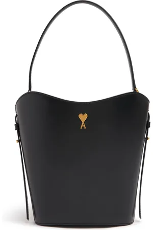 Ami Paris Paris Smooth Leather Bucket Bag