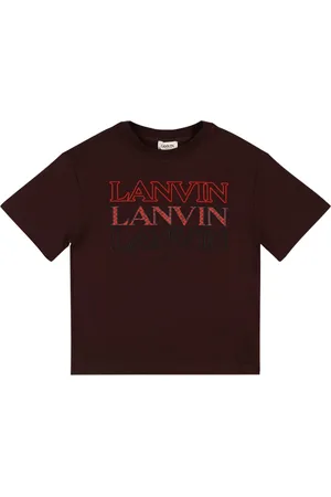 Lanvin Logo Cotton Jersey T-shirt