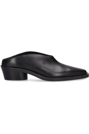 Proenza Schouler 40mm Bronco Leather Mules