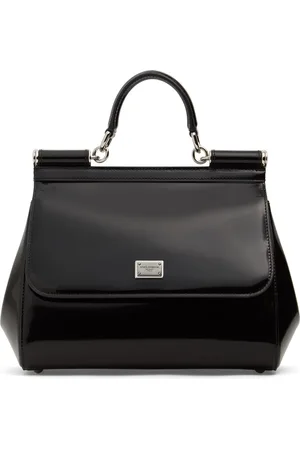 Dolce & Gabbana Large Sicily Spazzolato Leather Bag