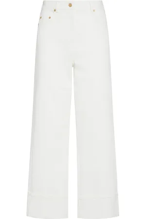 Max Mara Cervia Denim Mid-waist Cropped Jeans