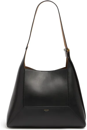 Jimmy Choo Medium Diamond Soft Shiny Leather Bag
