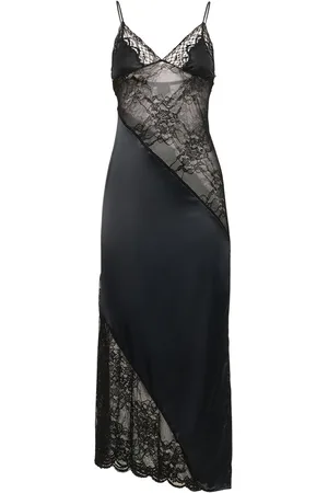 Leslie Amon Heather Lace Midi Dress