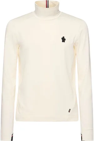 Moncler Logo Polartec Nylon Turtleneck T-shirt