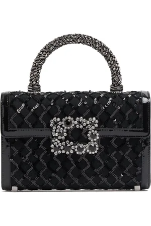 Roger Vivier Mini Envelope Embroidered Top Handle Bag