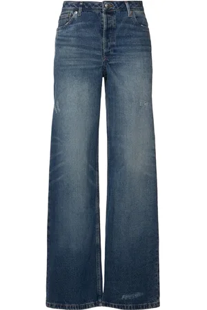A.P.C. Elisabeth Mid Rise Wide Jeans