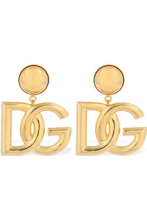 Dolce & Gabbana Pop Dg Big Clip-on Earrings