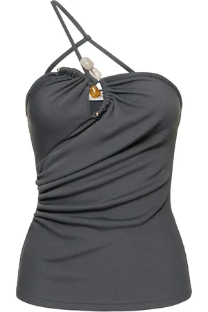 CHRISTOPHER ESBER Concave Stone Compact Rib Cami Top