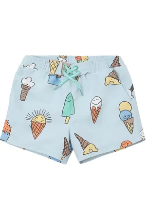 Stella McCartney Printed Poly Swim Shorts