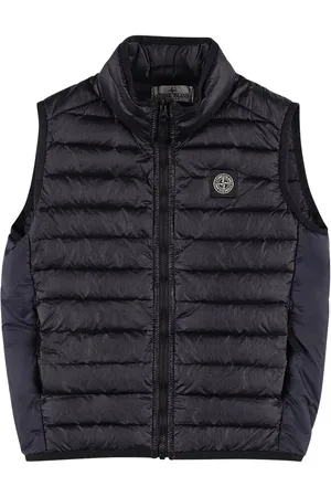 Stone Island Softshell Nylon Jacket W/ Logo Patch