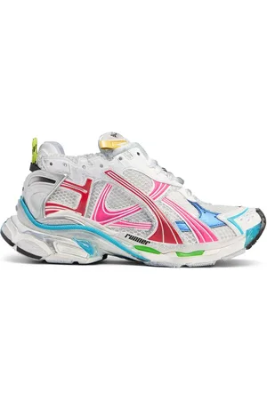 Balenciaga 60mm Runner Rubber & Mesh Sneakers