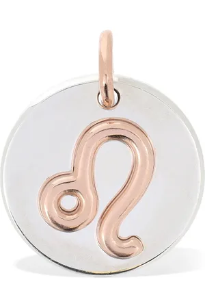 Dodo 9kt Rose Gold & Silver Leo Charm