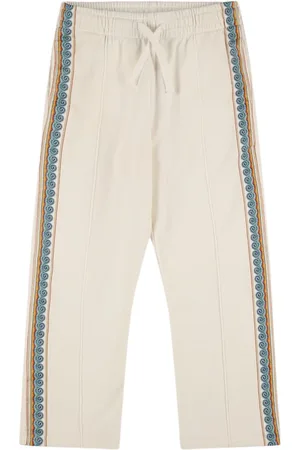 Casablanca Wave Print Organic Cotton Sweatpants