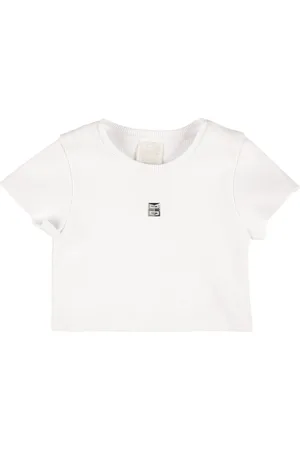 Givenchy Ribbed Cotton Blend T-shirt