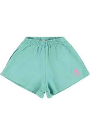 The New Society Printed Cotton Sweat Shorts
