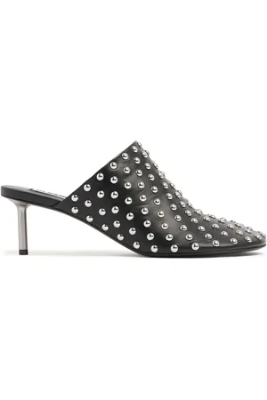 Jil Sander 55mm Studded Leather Mules