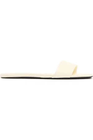 Loulou Studio 10mm Dina Leather Flat Slides