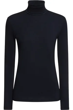 Max Mara Dede Stretch Viscose Turtleneck Top